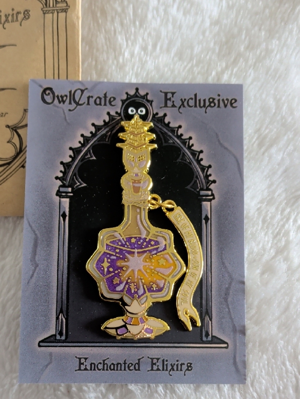 Owlcrate Enchanted Elixirs The Hurricane Wars Pin - Picture 2 of 3